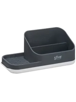 Spülmittelspender mit Organizer in grau