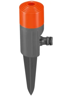 Sprühregner "Fox" in Grau/ Orange