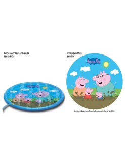 Sprinklermatte "Peppa Pig" - ab 3 Jahren - Ø 150 cm