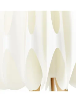 Standleuchte, dreibeinig Inna ⌀ 62 cm in holz hell/weiß