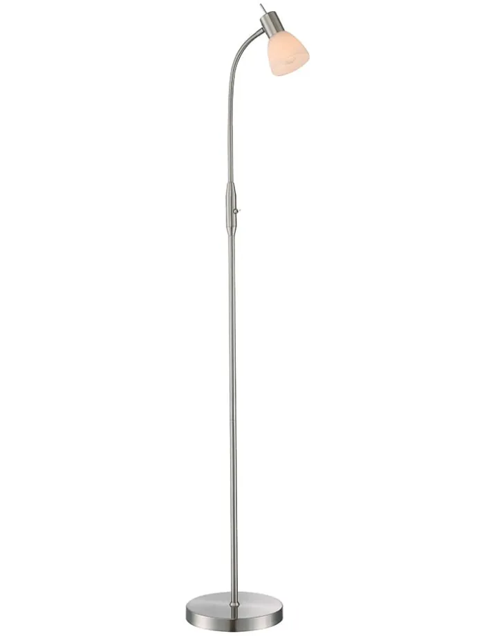 Standleuchte in Silber - (B)39 x (H)146 cm
