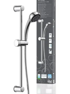 Stangenbrauseset ''Vital'' in Chrom