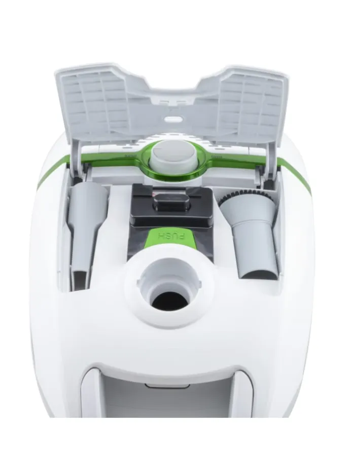 Staubsauger mit Beutel AXO700 in Weiß