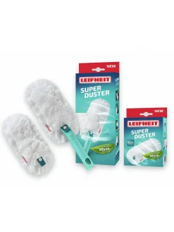 Staubwedel "Superduster" in Türkis/ Weiß