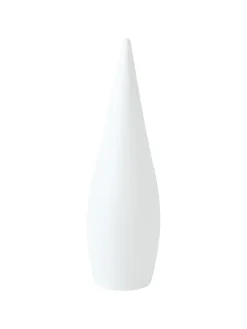 Stehlampe für den Außenbereich VULETAS in Weiß - (W) 27 x (H) 81 x (L) 27 cm