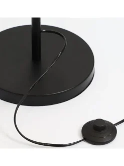 Stehlampe in schwarz E27 H 144cm Sternenhimmel Design