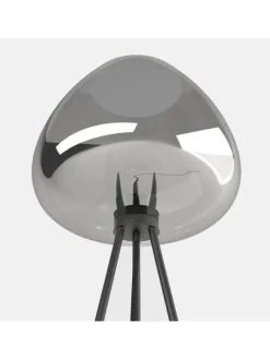 Stehleuchte ARA in Grau / Schwarz