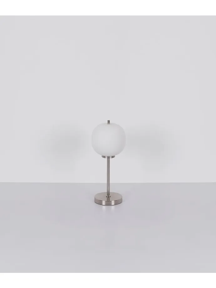 Stehleuchte "BLACKY I" in silver