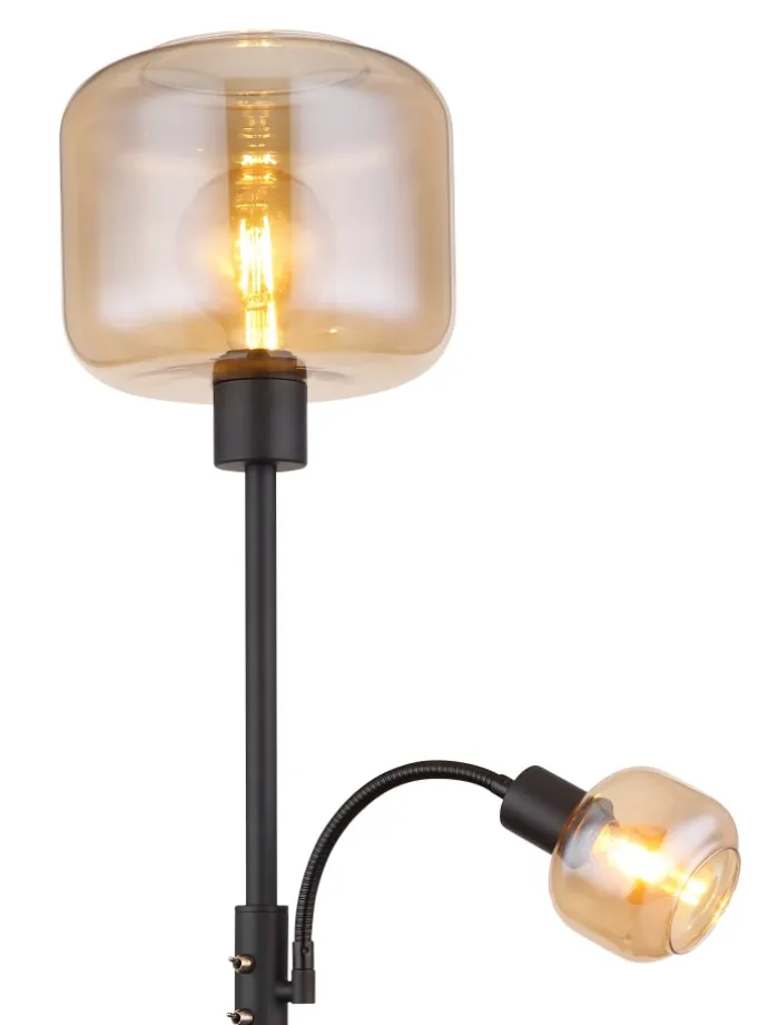 Stehleuchte "GIUSEPPE" in black