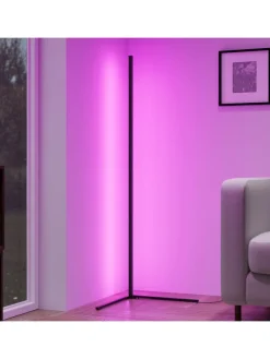 Stehleuchte LEVEL in schwarz