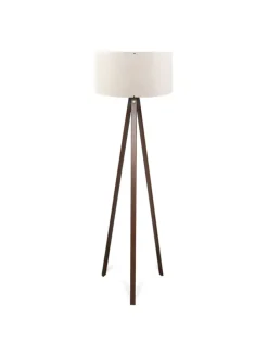 Stehleuchte Newport in Creme (H)140cm (D)38cm