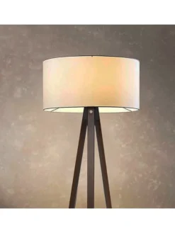 Stehleuchte Newport in Creme (H)140cm (D)38cm