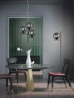 Stehleuchte PURE in anthrazit