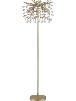 Stehleuchte "QUEENA" in gold