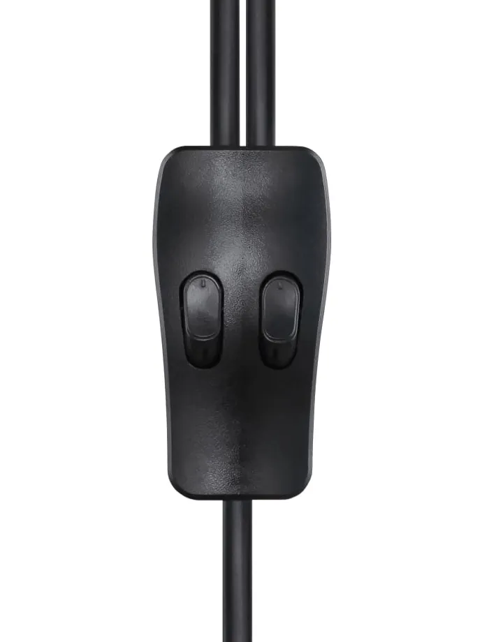 Stehleuchte "RIELLY" in black