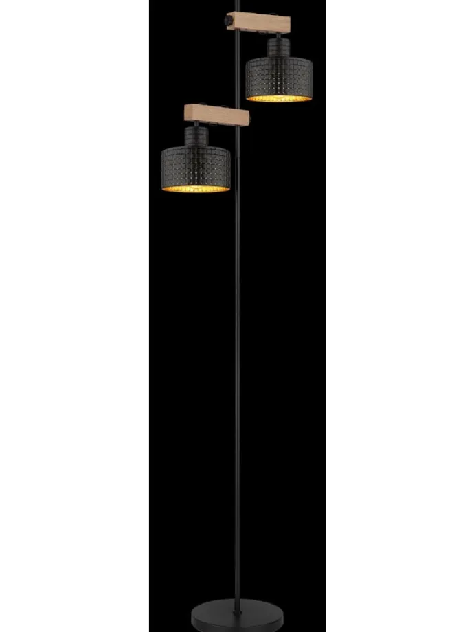 Stehleuchte "RIELLY" in black