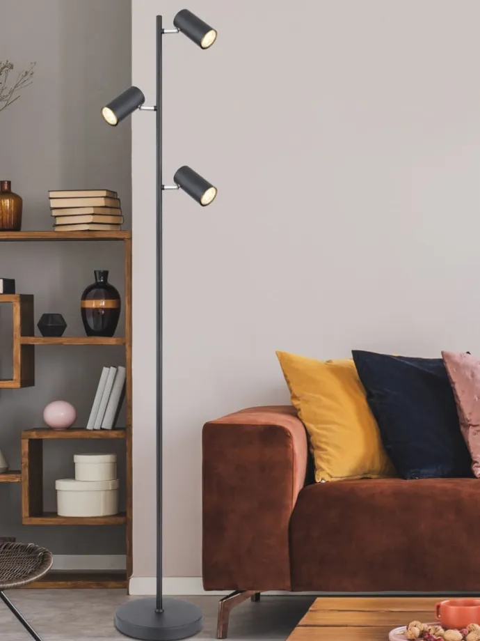 Stehleuchte "ROBBY" in black