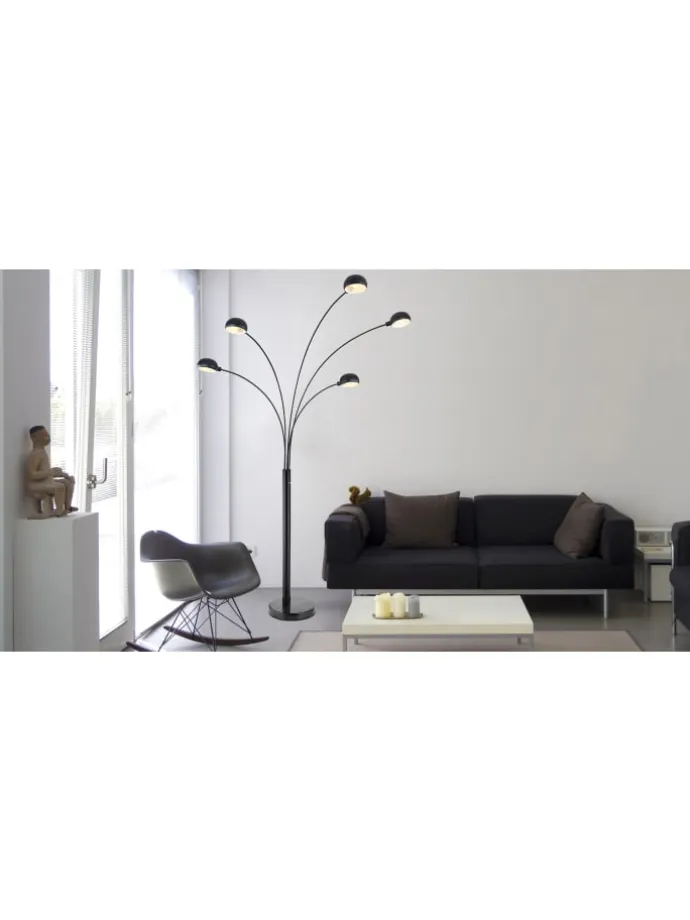 Stehleuchte "SEYMOUR" in black