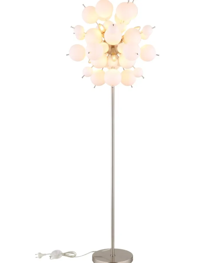 Stehleuchte "UDO" in silver