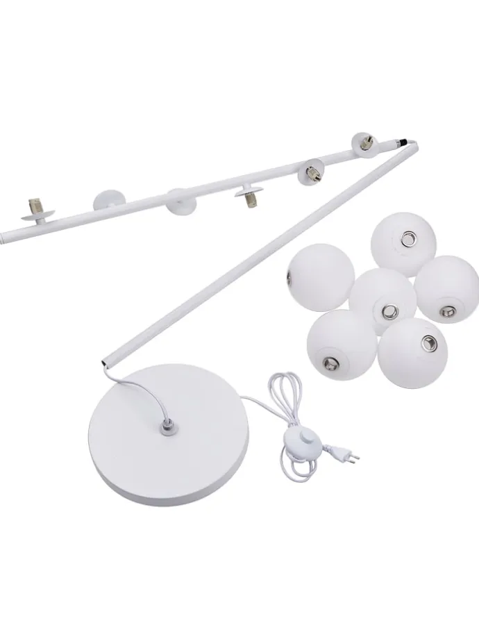 Stehleuchte VETLE in Weiß