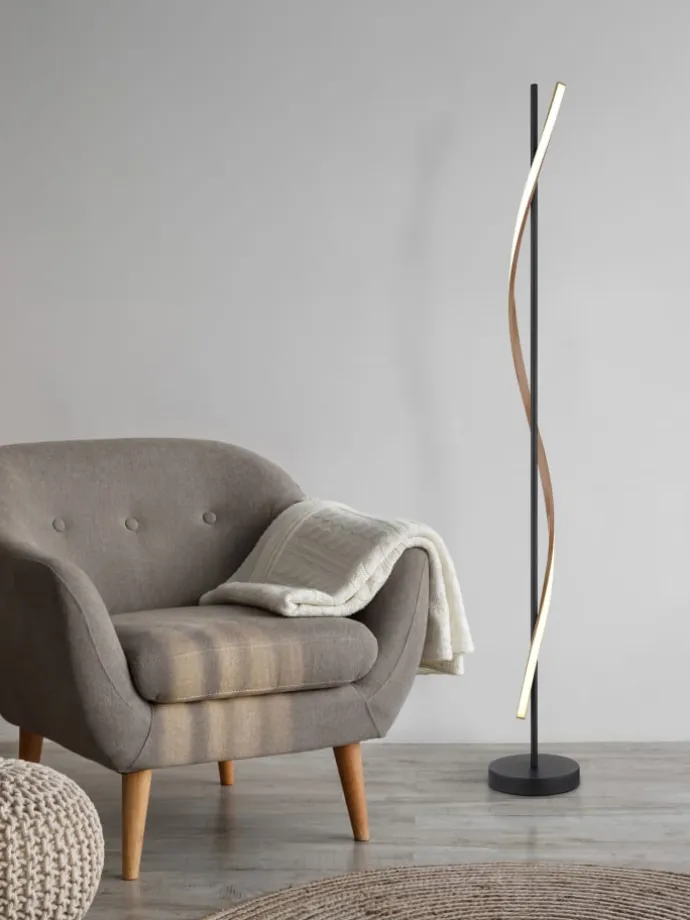 Stehleuchte "WATKINS" in black