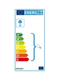 Stehleuchten ALZETTE in Weiß/Silber - (W) 70 x (H) 143 x (L) 70 cm