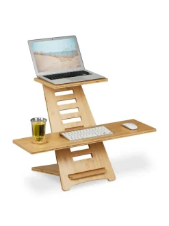 Stehpult Aufsatz in Natur - (B)80 x (H)77,5 x (T)57 cm