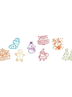 Stempel Weihnachten - 3 Jahren