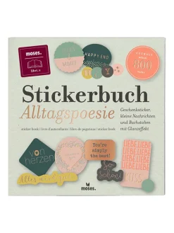Stickerbuch "Alltagspoesie" in Bunt - ab 3 Jahren