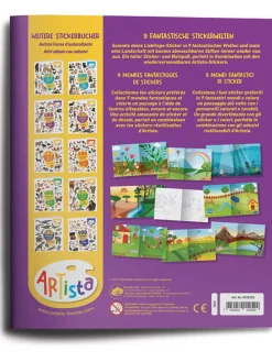 Stickerbuch zum Sammeln - ab 3 Jahren