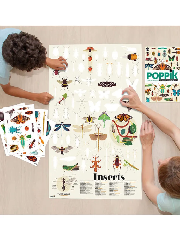 Sticker-Lernposter "Insekten" - ab 6 Jahren