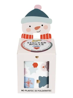 Stickerrolle "Winter" in Bunt