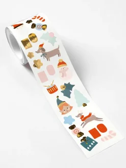 Stickerrolle "Winter" in Bunt