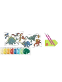 Stickerset "Dinos" in Bunt