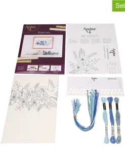 Stick-Set "Peace" in Blau/ Weiß