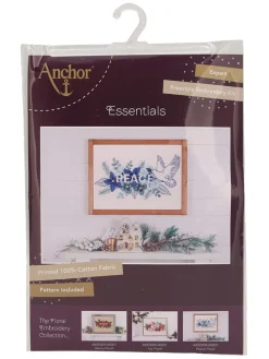 Stick-Set "Peace" in Blau/ Weiß