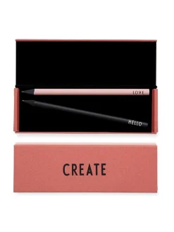 Stifteetui in Rosa - (B)16,5 x (H)5,5 x (T)1,1 cm