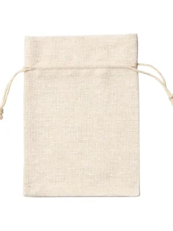 Stoffbeutel in Natur - 6 Stück