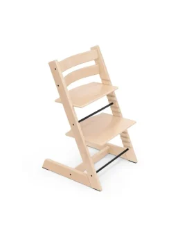 Stokke® Tripp Trapp Hochstuhl Natural inkl. Babyset in Braun ab 0 Monate