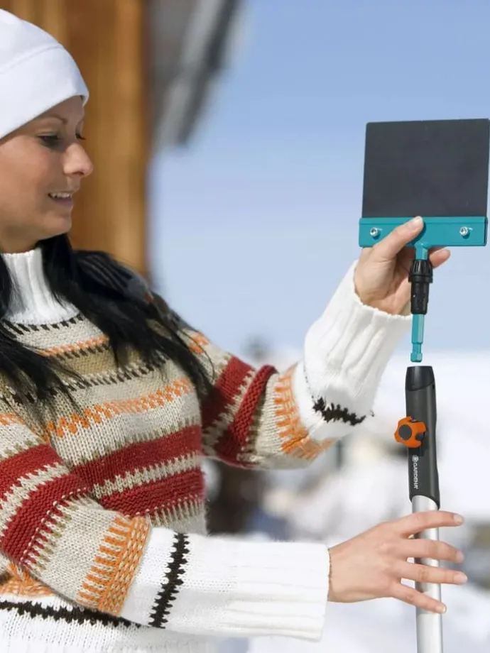 Stoßscharre "Combisystem 15" in Schwarz/ Blau