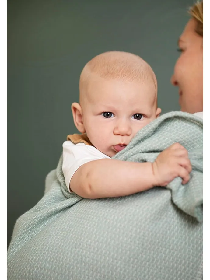 Strukturdecke "Stella - Uni" in Grün