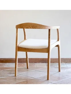 Stuhl "Porto" in Buche - (B)42 x (H)49 x (T)40 cm