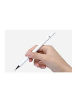 Stylus-Stift für präzises Schreiben und Zeichnen Tablets & Smartphones weiß