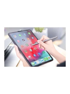 Stylus-Stift für präzises Schreiben und Zeichnen Tablets & Smartphones silber
