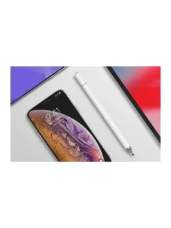 Stylus-Stift für präzises Schreiben und Zeichnen Tablets & Smartphones silber