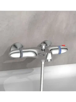 SUPRA Thermostat Wannenfüllarmatur, Chrom