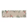 table runner Tischläufer "Frosted Branches" in Beige/ Bunt - (L)140 x (B)40 cm