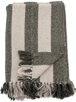 Tagesdecke ''Jodina'' in Beige/ Grün - (L)160 x (B)130 cm