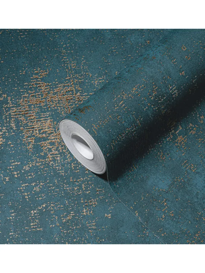 Tapete Concrete Touch in Blau