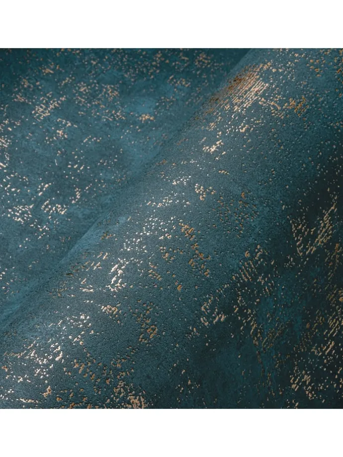 Tapete Concrete Touch in Blau